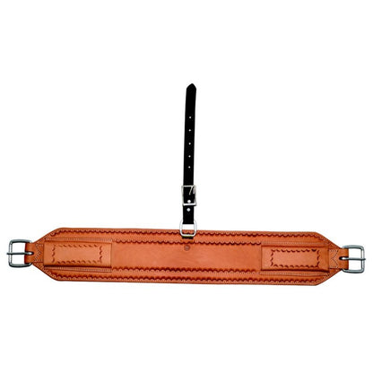 Cowboy Tack 33 1/2in Golden Brown Flank Cinch