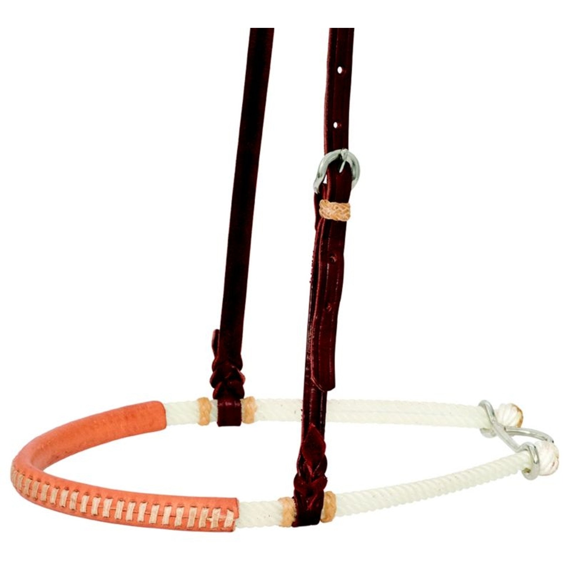Cowboy Tack Double Rope Rawhide Lace Noseband