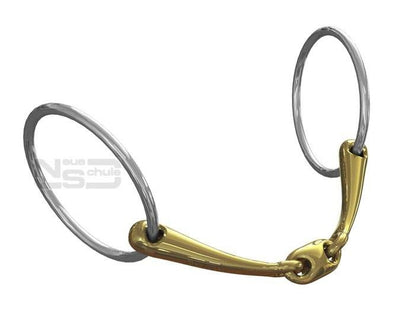Neue Schule Angled Lozenge Snaffle Bit 14mm