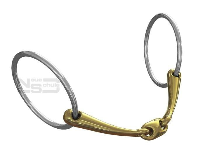 Neue Schule Angled Lozenge Snaffle Bit 14mm