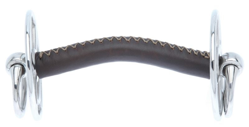 Metalab John Whitaker Leather Coated Gag Bit 5.25