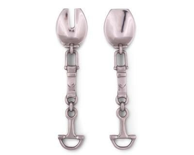 Arthur Court Equestrian Serving Set