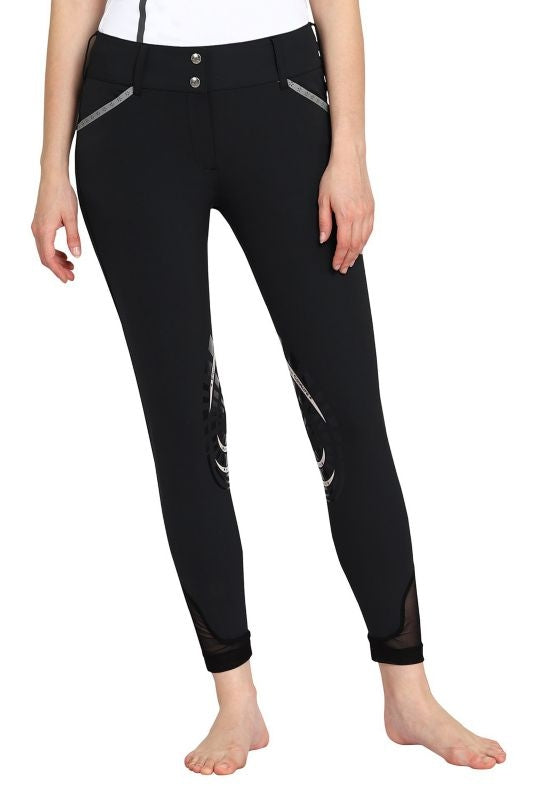 Equine Couture Ladies Malta Knee Patch Breehes
