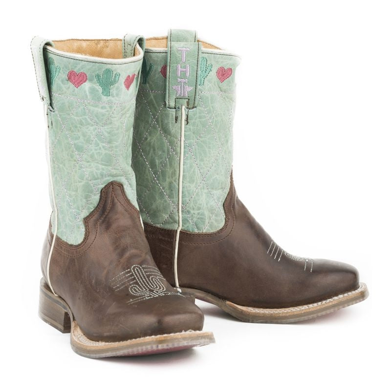 Tin Haul Kids I Heart Cactus Boots