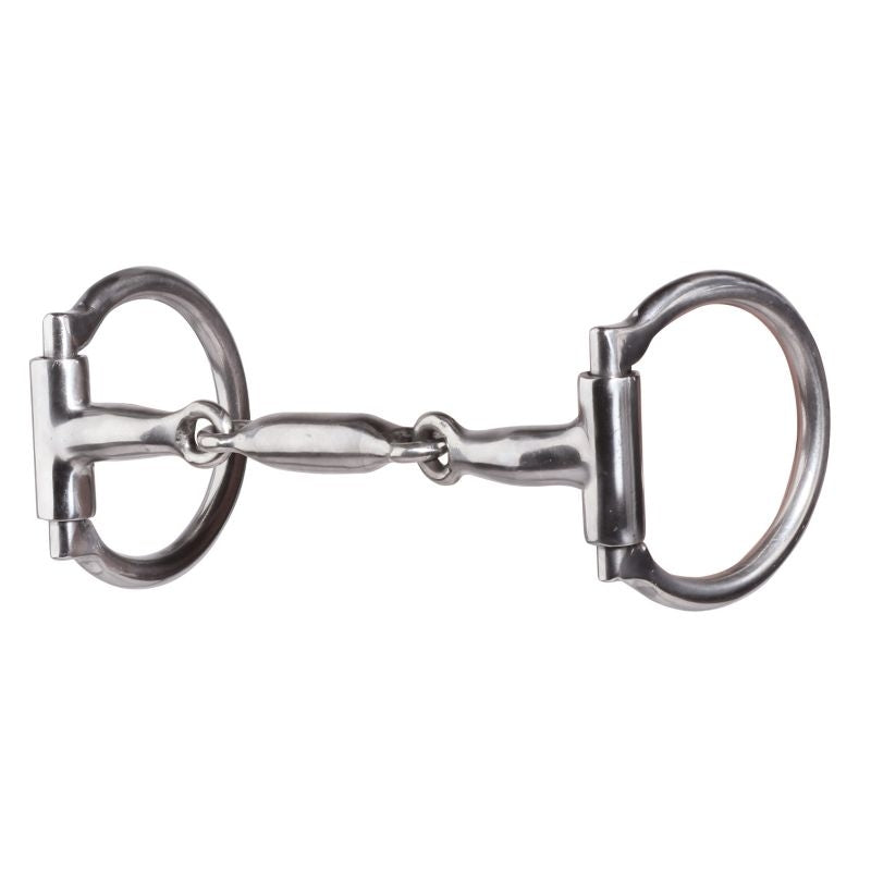 Professionals Choice D-Ring 3-Piece Snaffle Bit