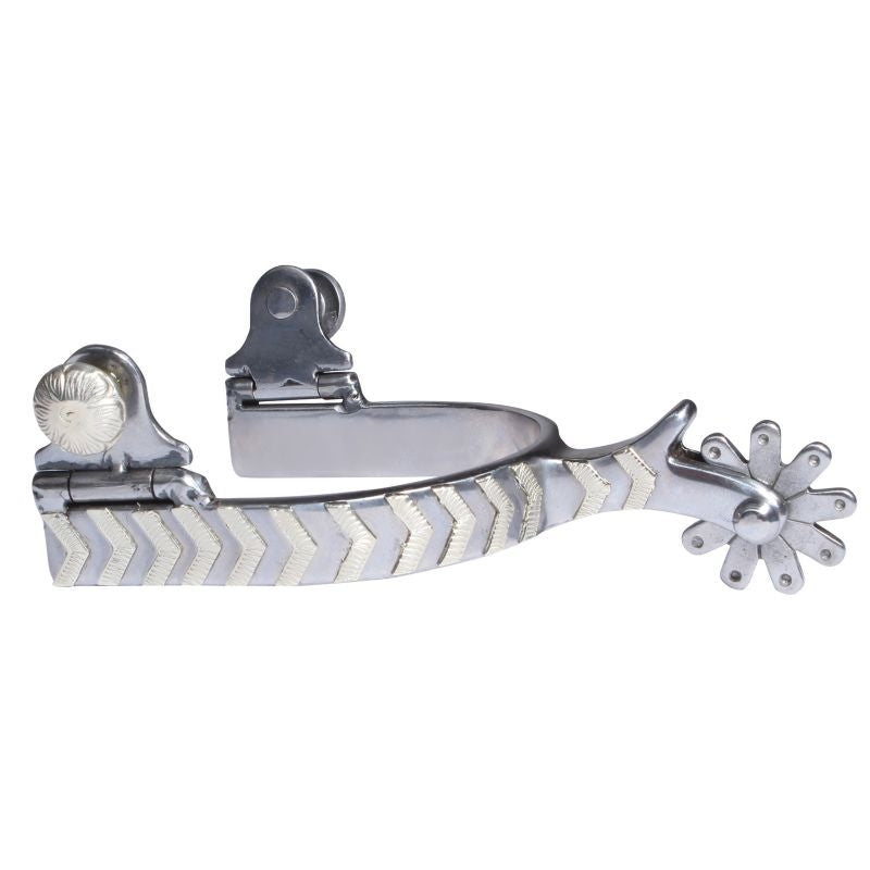Professionals Choice Silver Arrows 1/2in Spurs