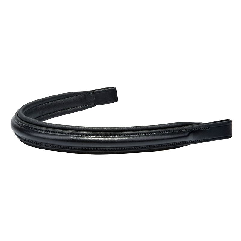DaVinci Plain Raised Pad Dressage Browband