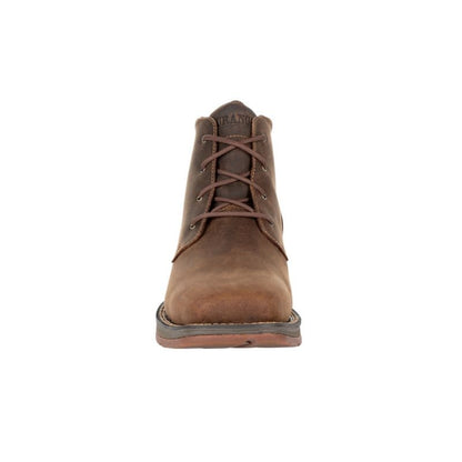 Durango Mens Rebel Square-Toe Chukka