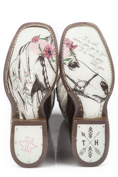 Tin Haul Ladies Rosealiscious Boots