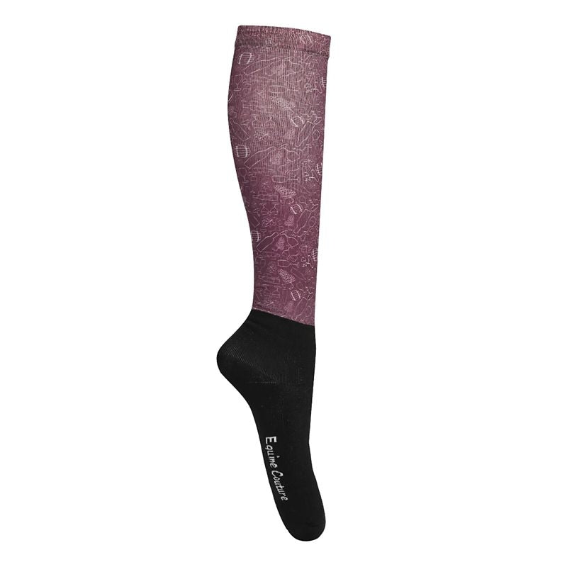 Equine Couture Over Calf Boot Socks