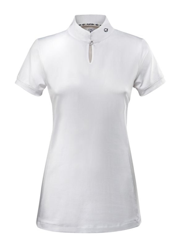 EQODE Womens Show Shirt Keyhole Collar