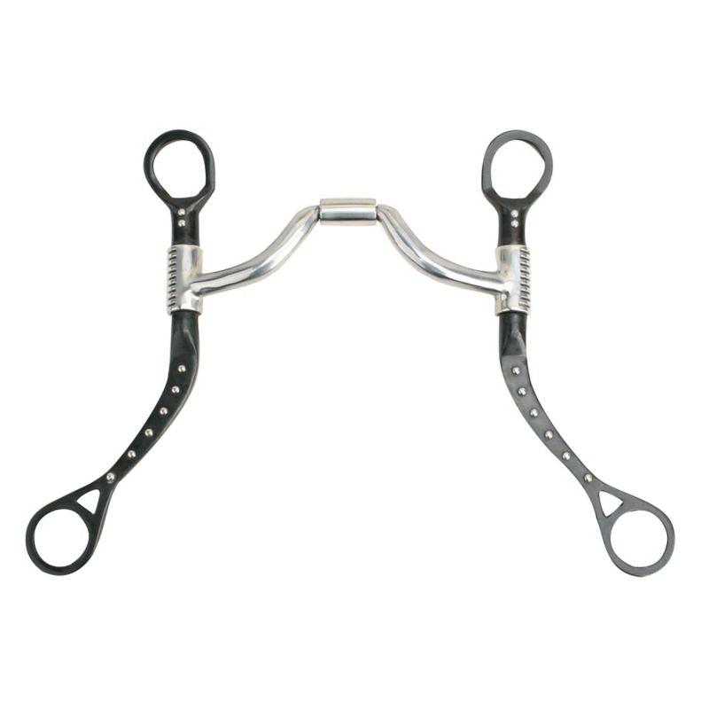 Myler Flat Shank 5in Low Med Wide Barrel Bit