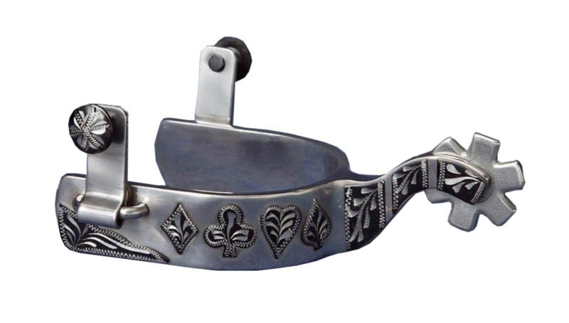 Colorado Saddlery SS Black Hills Gambler Spurs