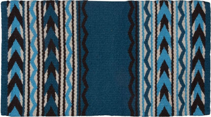 Mustang Arrowhead Wool Saddle Blanket
