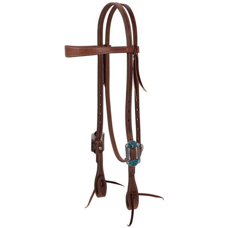 Weaver ProTack Stones Slim Browband Headstall