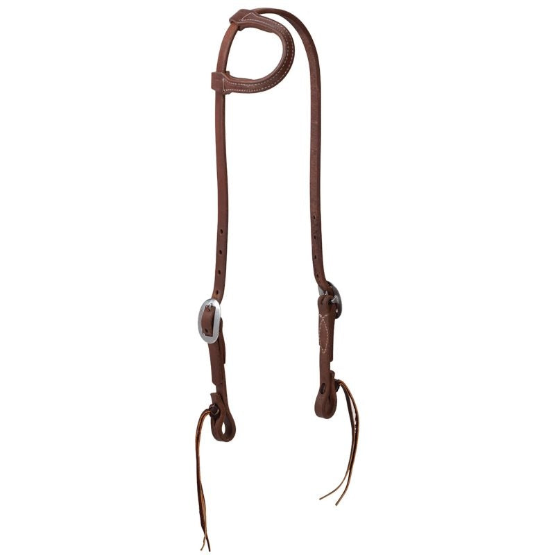 Weaver ProTack Oil Pineapple Sliding Ear Headstall