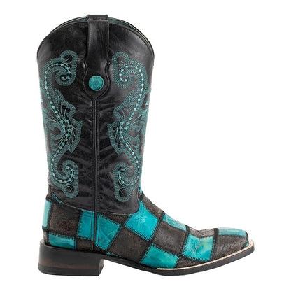 Ferrini Mens Patch S-Toe Boots