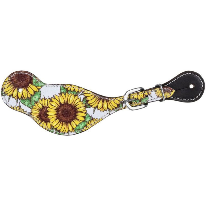 Tough1 Sunflower Print Spur Straps