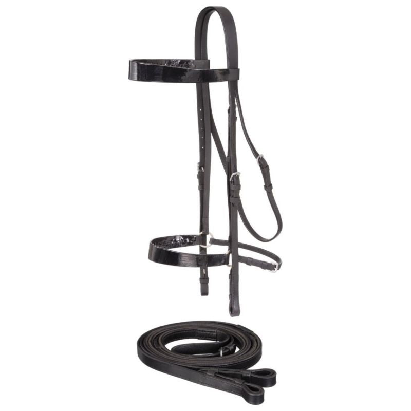 Tough1 Draft Saddle Seat Bridle