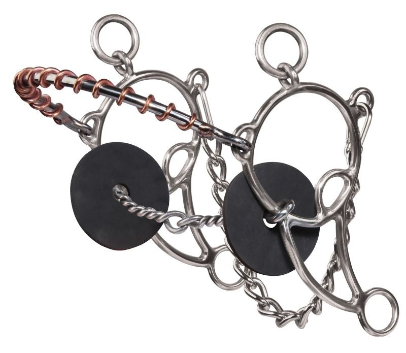 Pro Choice Brittany Pozzi Combo Twist Snaffle Bit