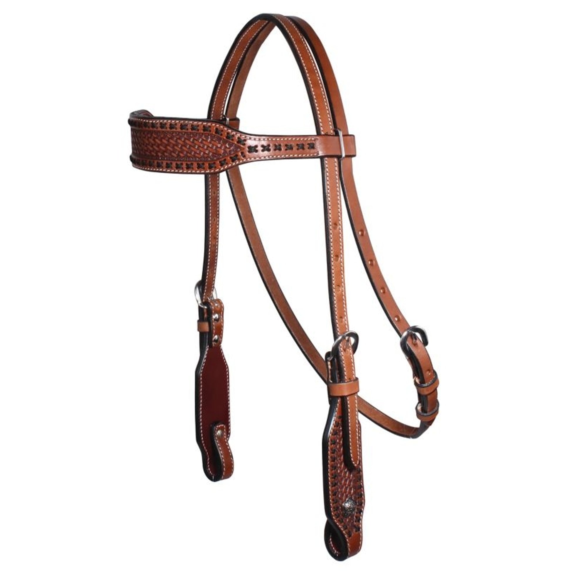 Pro Choice Cross Stitch Browband Headstall