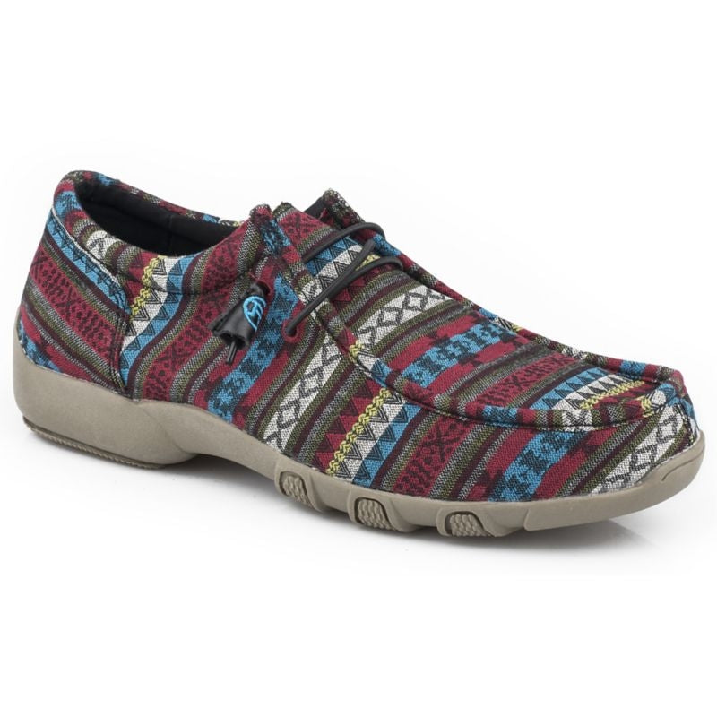 Roper Ladies Aztec Canvas Chukkas