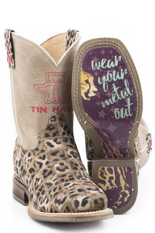 Tin Haul Little Kids Wild Patch Boots