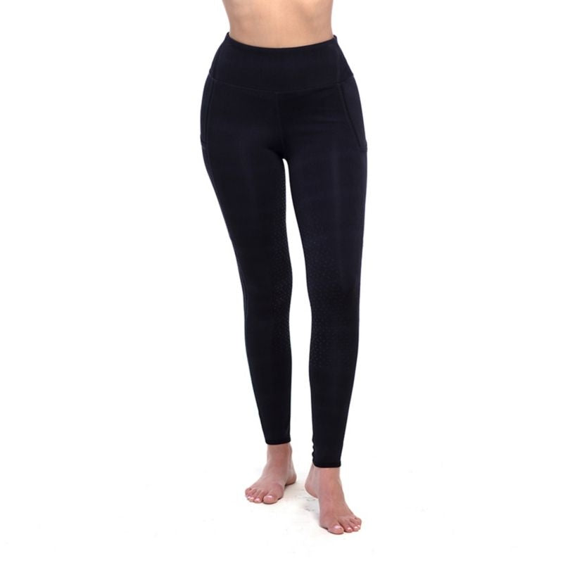 Goode Rider Black Python Perfect Sport Tight