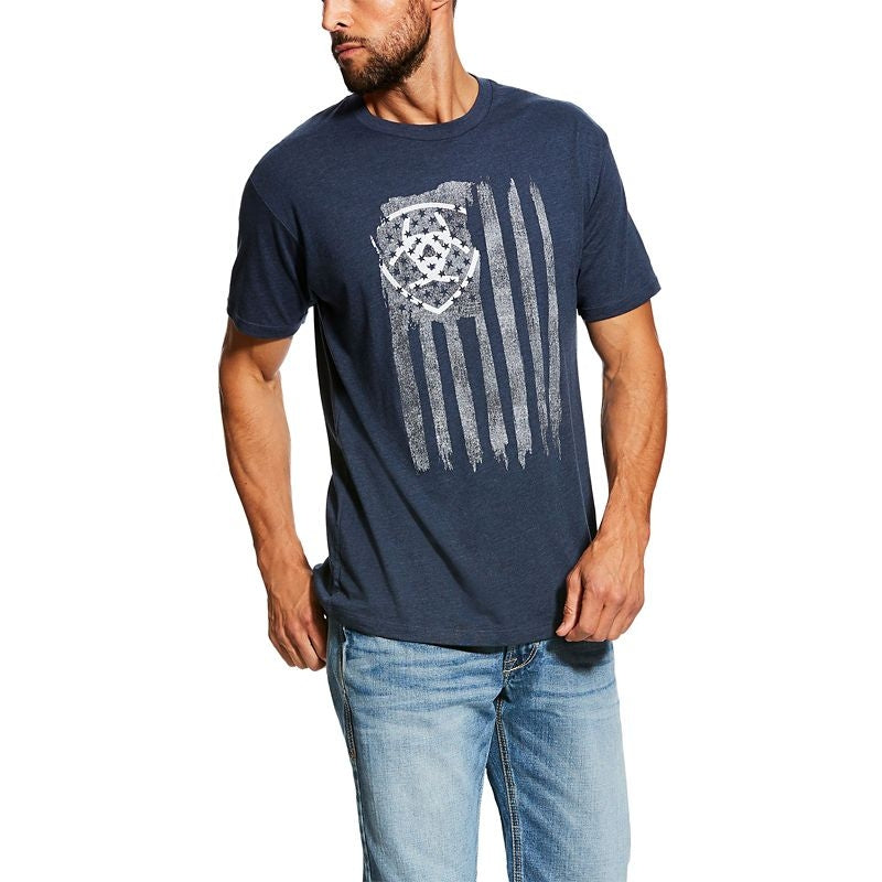 Ariat Mens Vertical Flag Tee