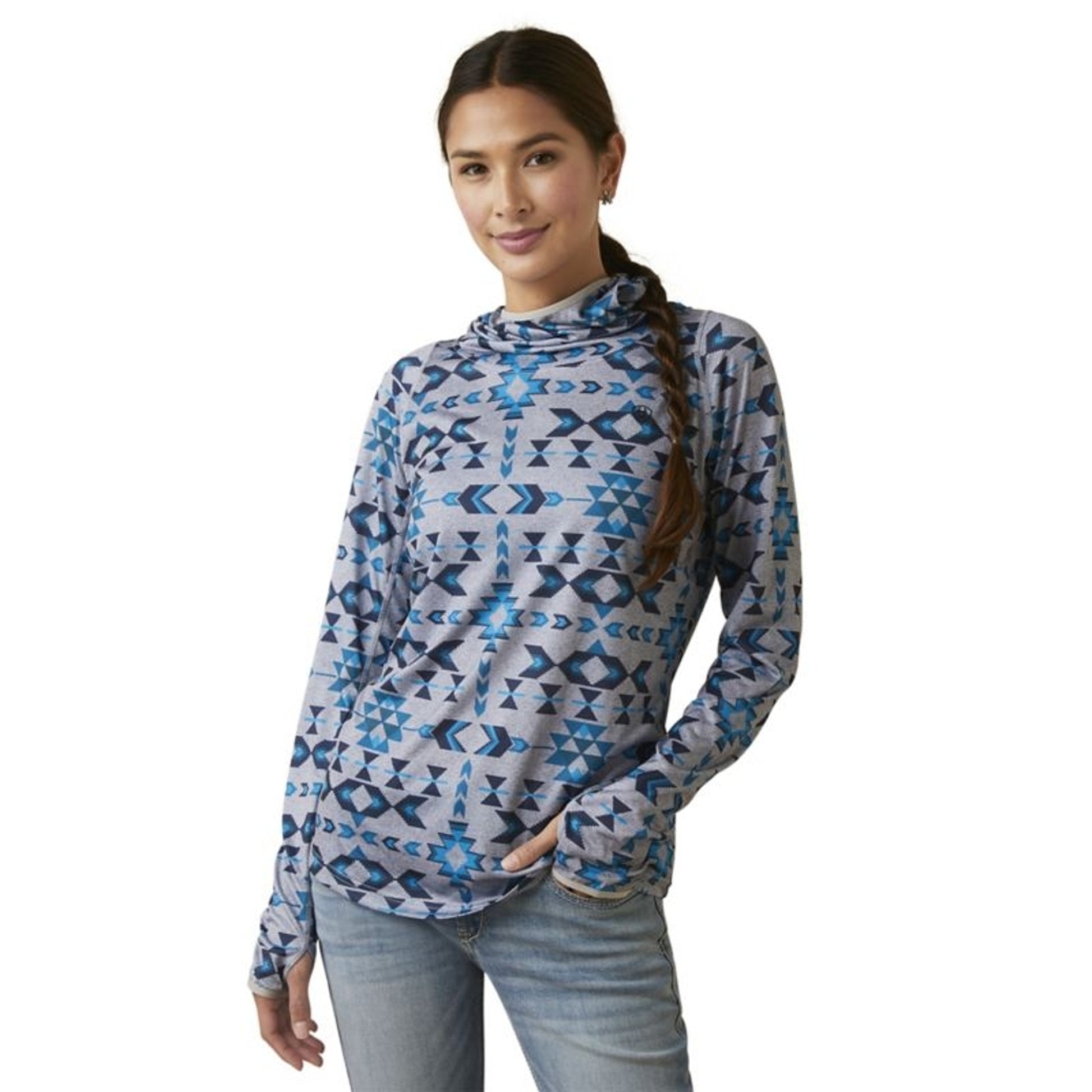 Ariat Womens Laguna Print Hoodie