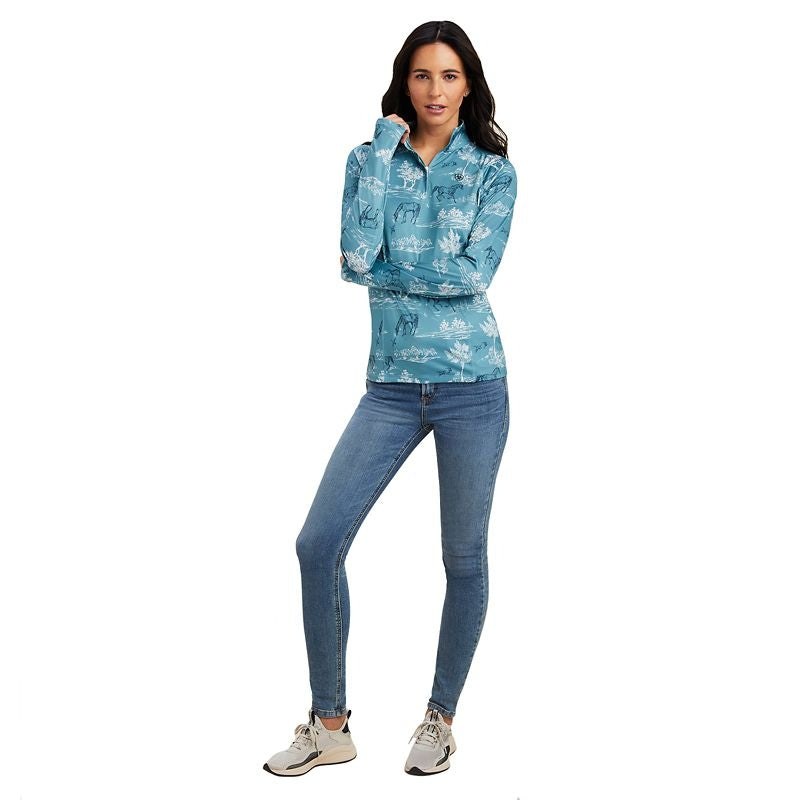 Ariat Lowell 2.0 1/4 Zip Print