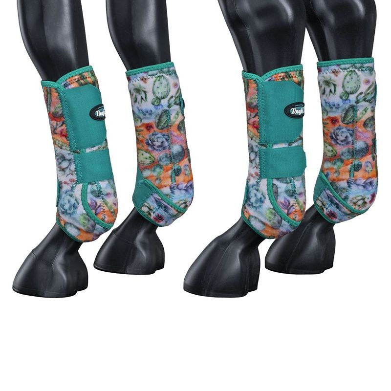 Tough1 Print Sport Boots Set