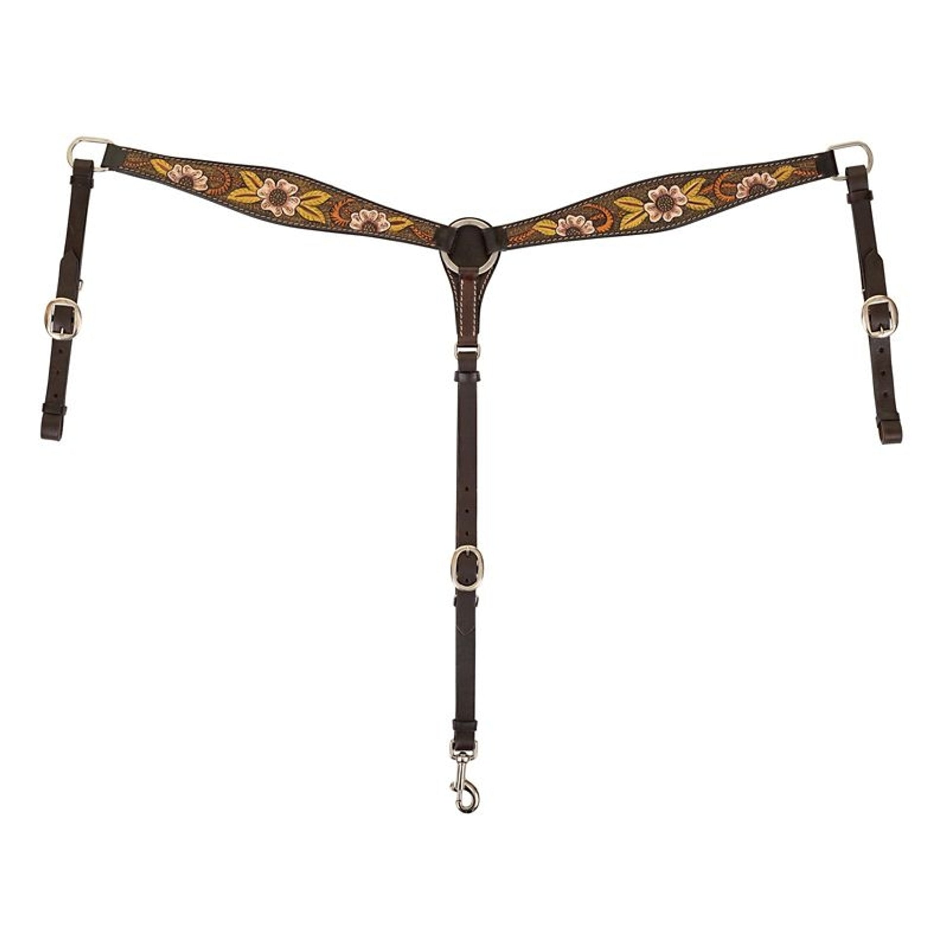 Circle Y Dogwood Flower Breast Collar