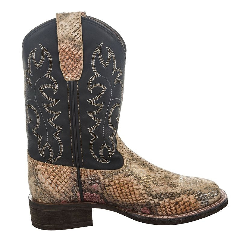 TuffRider Kids Snake In My Boot Western Black