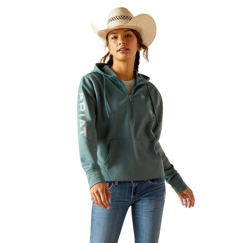 Ariat Womens 1/2 Zip Tek Hoodie