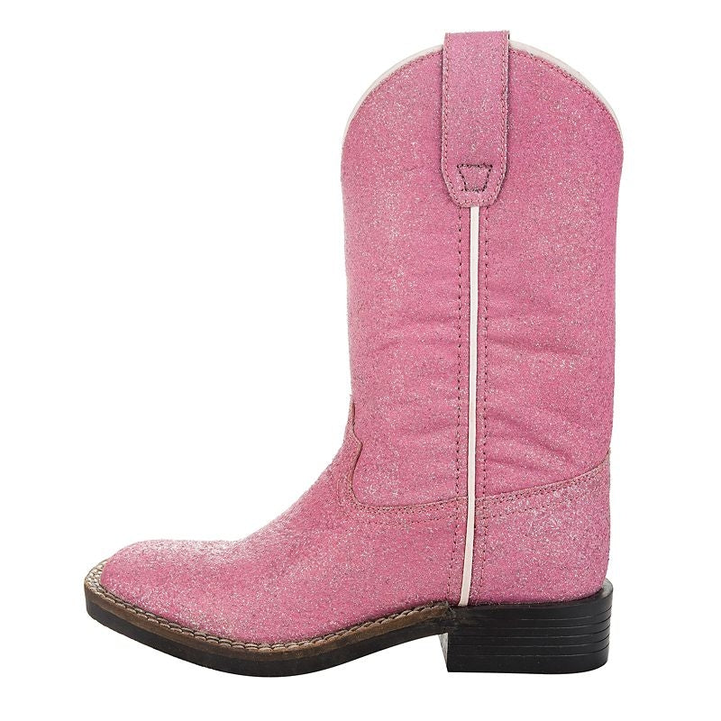 Tuffrider Toddler Pink Glitter Western Boot