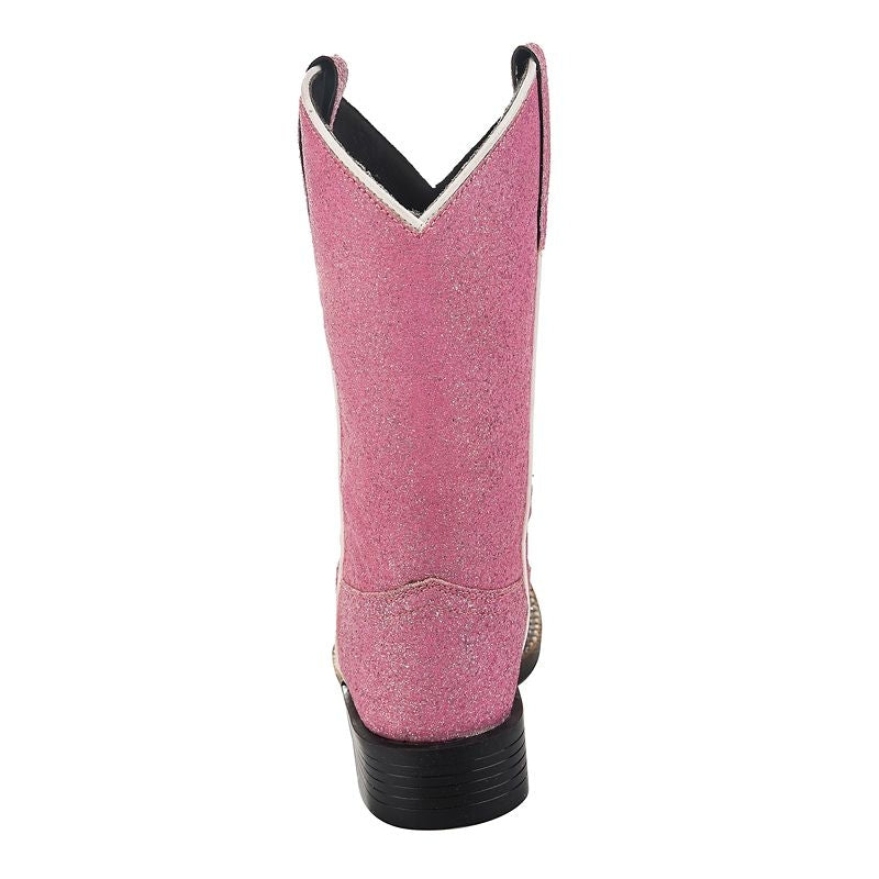 Tuffrider Toddler Pink Glitter Western Boot