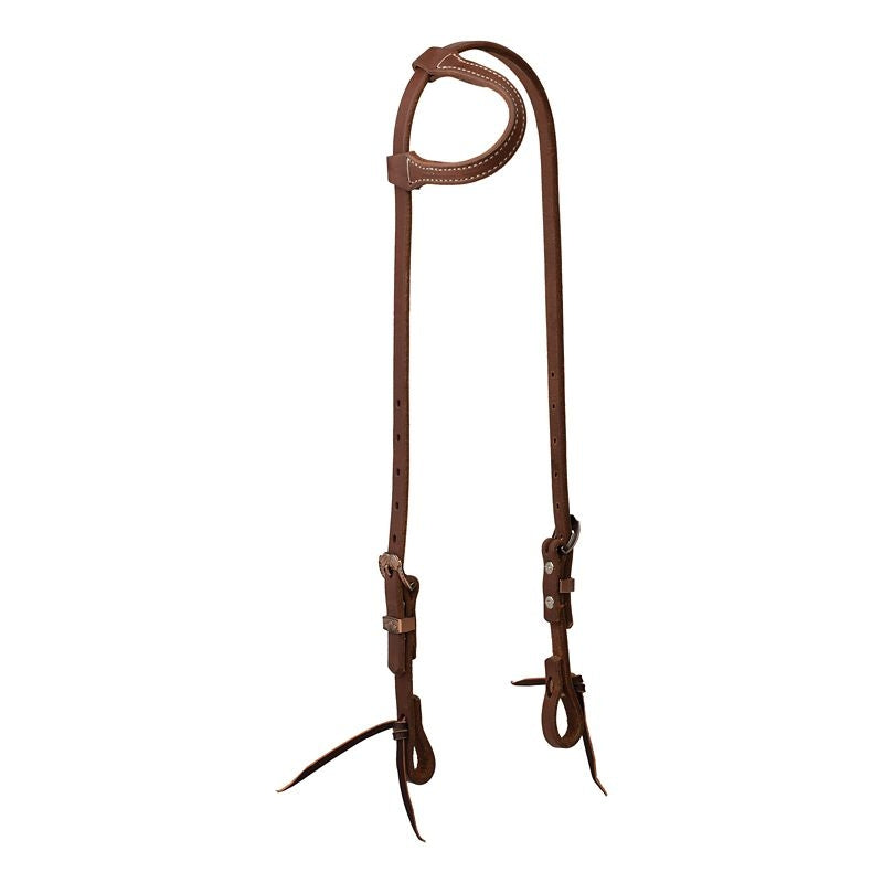 Weaver Protack Salt Heel SL/Ear Headstal 5/8in