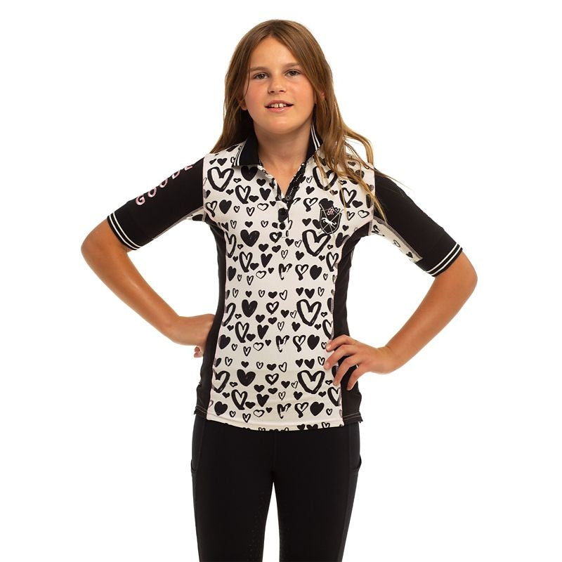 Goode Rider Girls Elite Polo