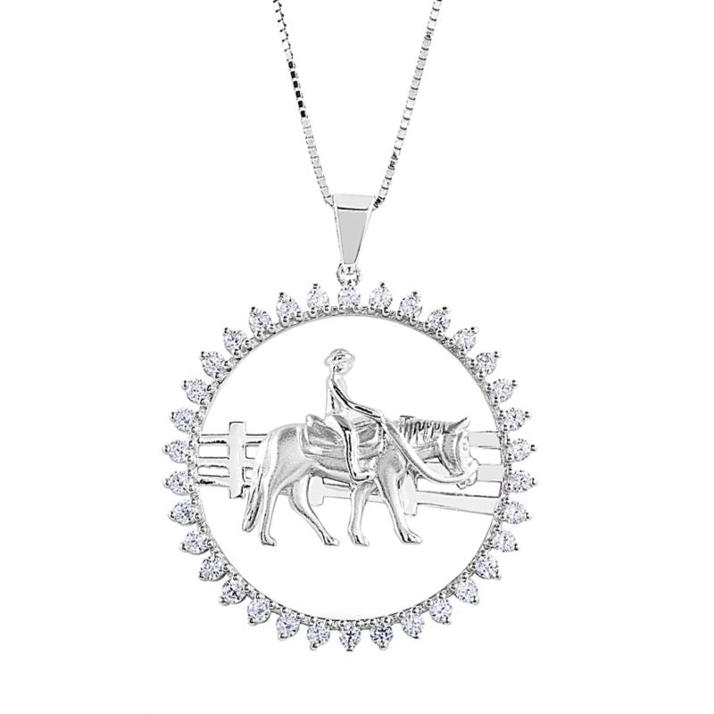 Kelly Herd Stone Circle Ranch Horse Pendant