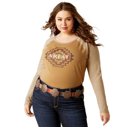Ariat Ladies Tucson Baseball Tee