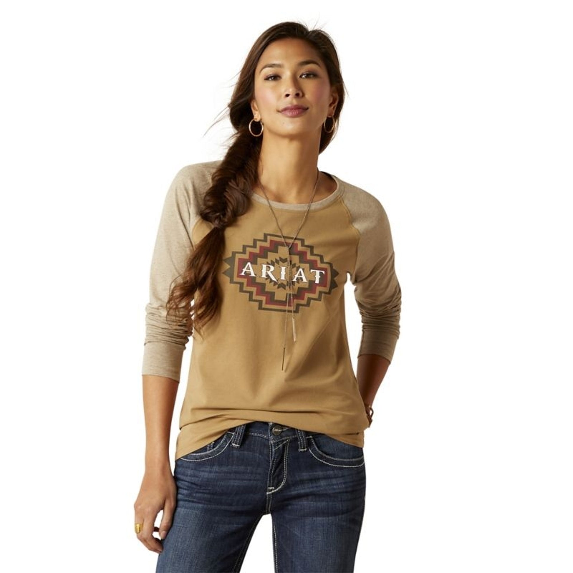 Ariat Ladies Tucson Baseball Tee