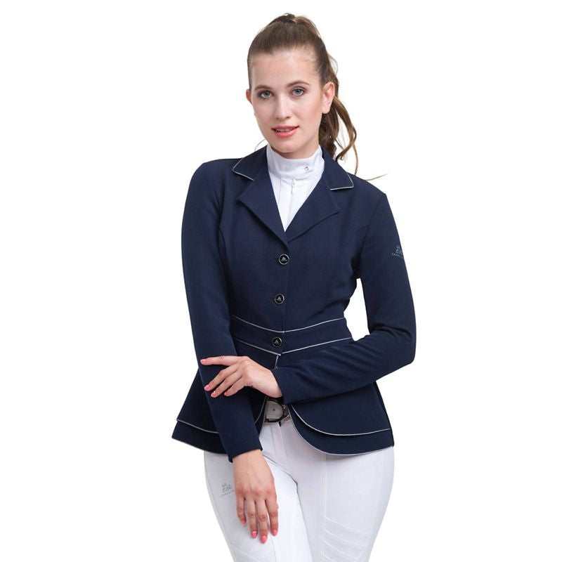 Cavalliera Ladies Venice Show Jacket 10 Black/Grey