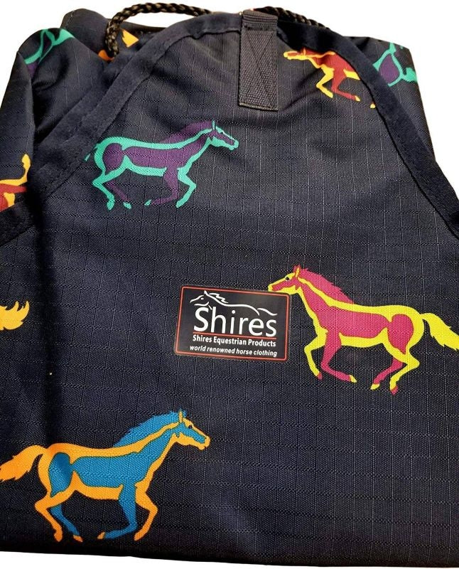 Shires Hay Bag Horse Print