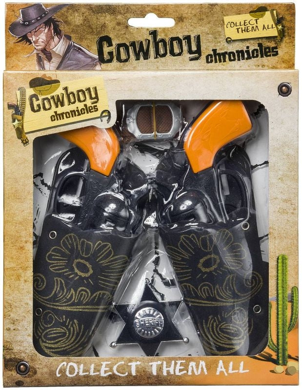 Gift Corral Cowboy Chronicles Double Pistols