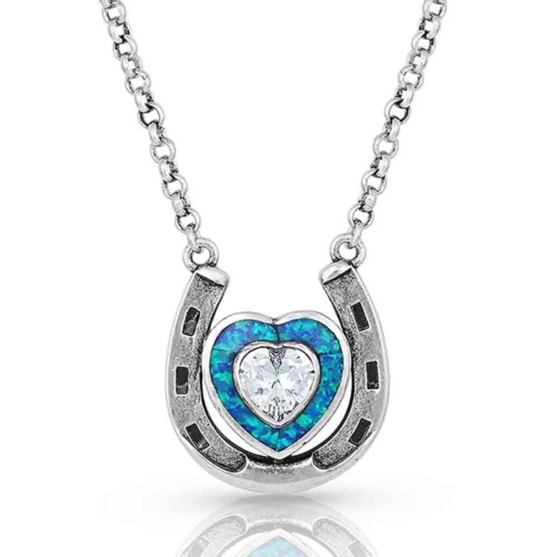 Montana SS The Love Inside Luck Horseshoe Necklace