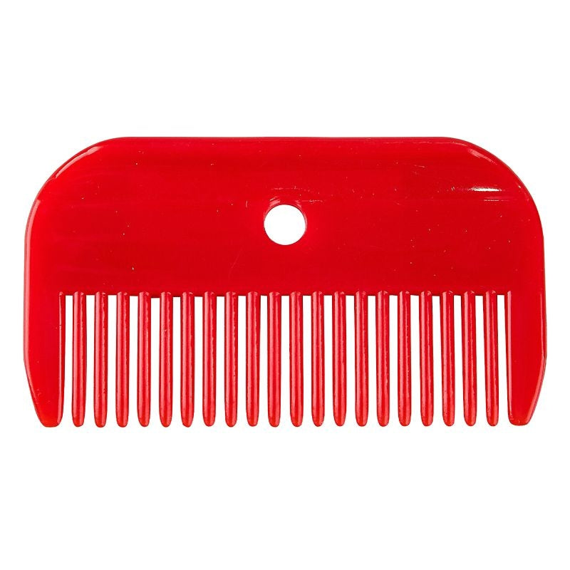 Gatsby Plastic Mane Tail Comb Red
