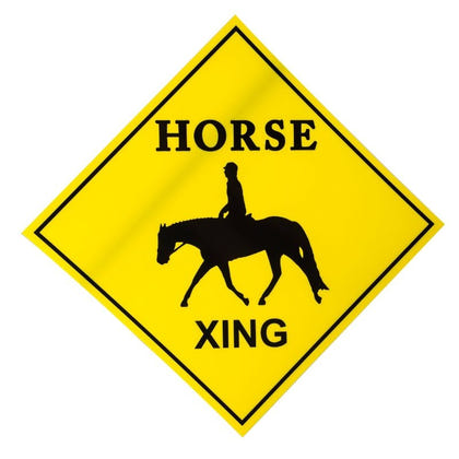 Gatsby Horse Crossing Sign