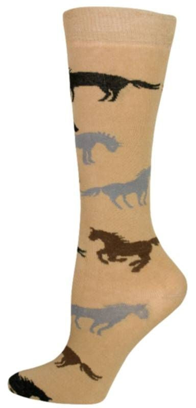 Gatsby Girl Novelty Horse Socks