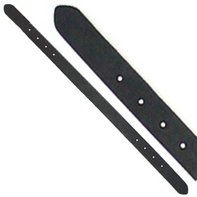 Leather Replacement Crown Black